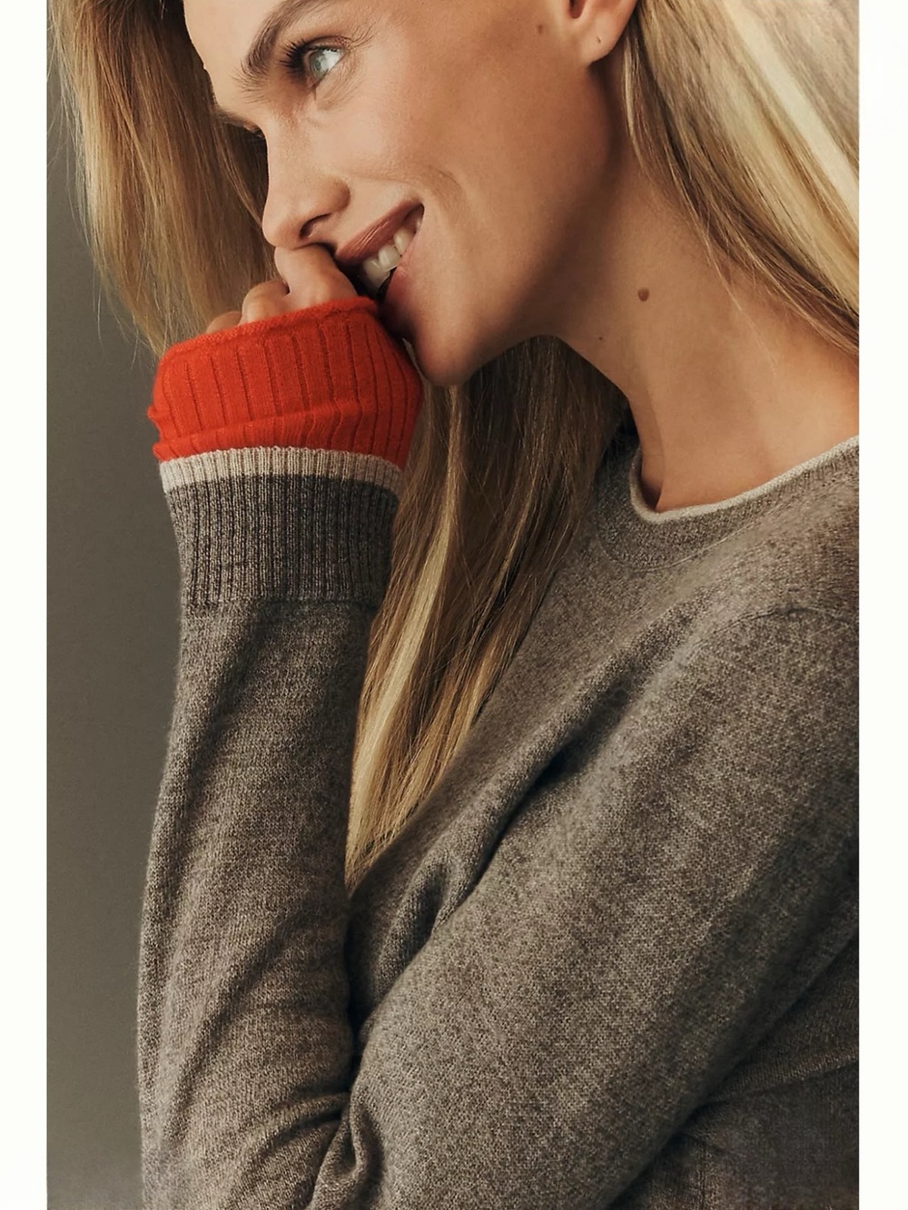Maeve Crew-Neck Layered Sweater